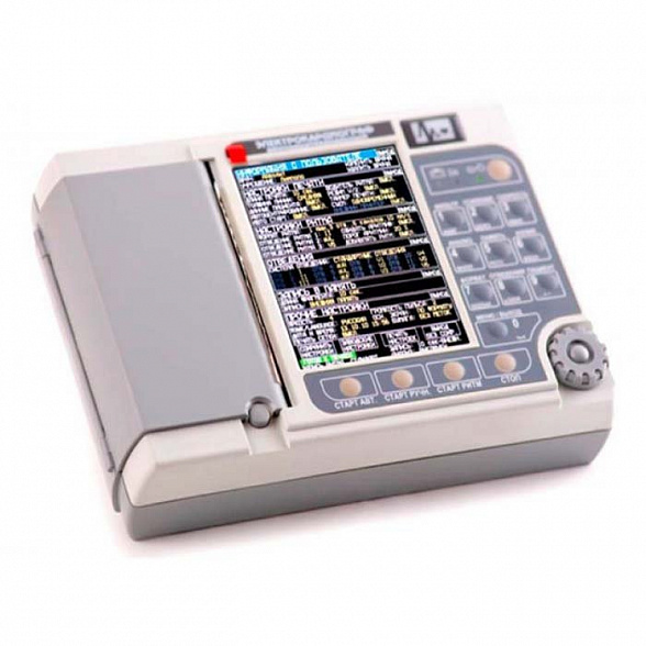 Электрокардиограф ЭК12Т-01-"Р-Д" 12 канальный, портативный, с экраном 141 мм НПП Монитор