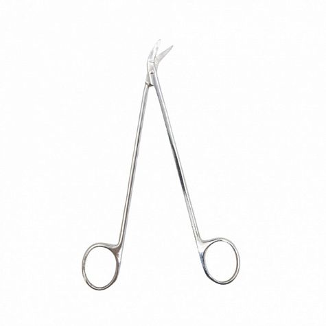 Ножницы сосудистые, горизонтально-изогнутые 160 мм, Surgiwell