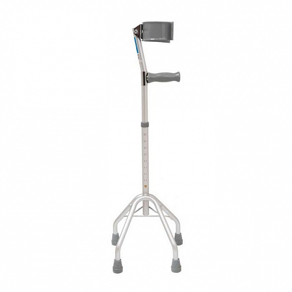 10072 Костыль с опорой под локоть, с пирамидальным основанием