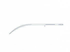 Игла хирургическая 3, серии PM/A-623 полуизогнутые Medicor
