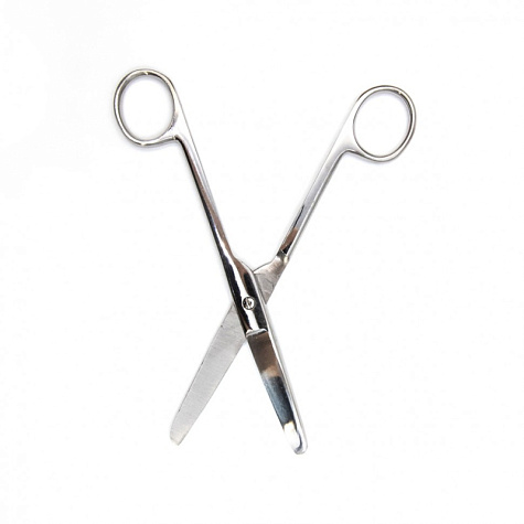 Ножницы тупоконечные, прямые, 170 мм, Surgiwell