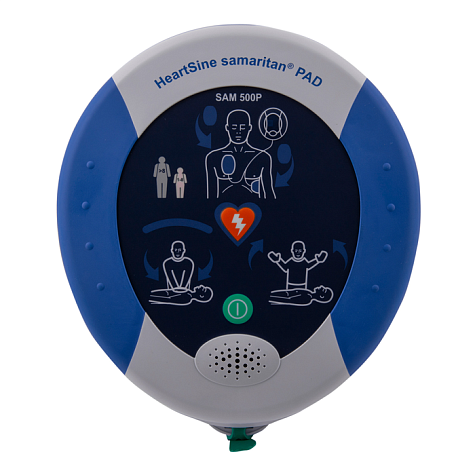 Автоматический внешний дефибриллятор Samaritan PAD 350P с принадлежностями HeartSine