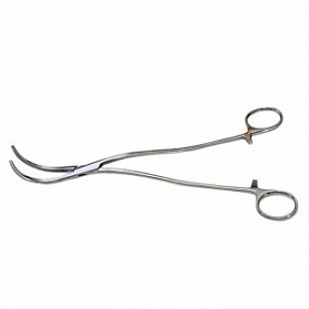 Диссектор с изогнутыми ручками, с кремальерой №4, 220 мм Surgiwell