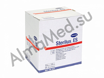 Салфетки стерильные из марли Sterilux ES 7,5 х 7,5 см 8 слоёв 17 нитей, Германия (10 шт/упак.)