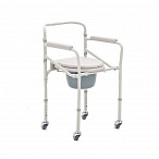 Кресло-коляска для инвалидов FS693 с санитарным оснащением