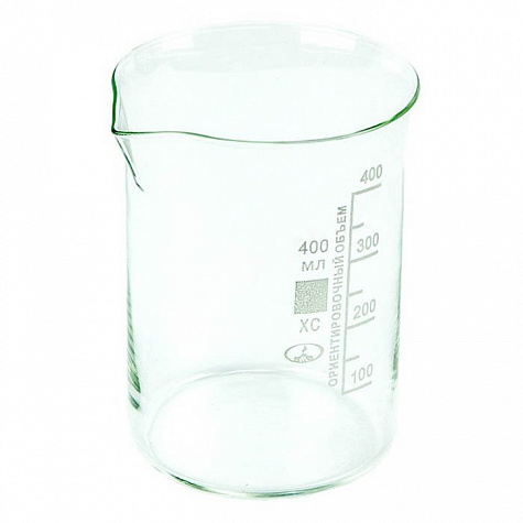 Стакан низкий с делениями и носиком Н-1-400