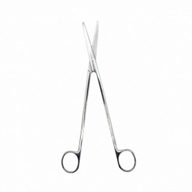 Ножницы для рассечения мягких тканей в глубоких полостях, прямые, армированные твердым сплавом 235 мм, Surgiwell