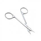 Ножницы роговичные тупоконечные вертикально изогнутые 110 мм
