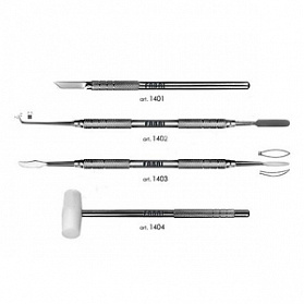 Малый набор техника, 4 инструмента (Арт. 1400)