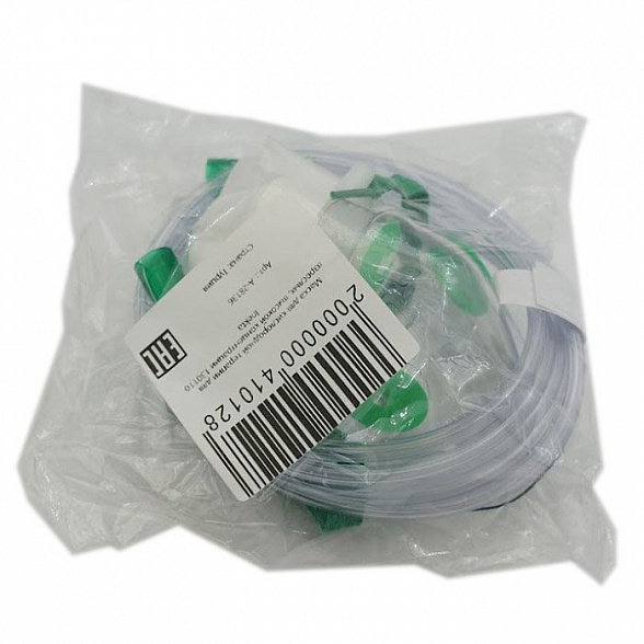 Маска для кислородной терапии для взрослых, высокой концентрации 130110 Inekta, 3 шт