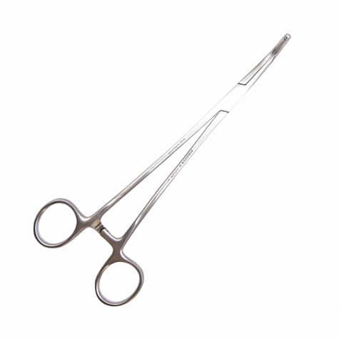 Зажим для желчного протока 1х2 зубчатый, по Грею