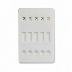 Тест Narcoscreen (тест-кассета) для выявления наркотических веществ по слюне