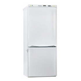 Холодильник комбинированный лабораторный ХЛ-250-1 ПОЗиС (170/80 л) с дверями из металлопласта и блоком управления БУ-М01, серебро