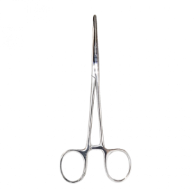 Зажим кровоостанавливающий, с атравматической нарезкой, прямой, 160 мм. Surgiwell