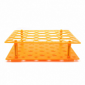 Штатив для пробирок универсальный 15 мл (30 гнезд) / 50 мл (20 гнезд), оранжевый Штатив для пробирок универсальный 15 мл (30 гнезд) / 50 мл (20 гнезд), оранжевый