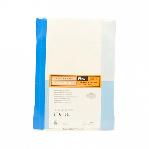 Ethicon ПРОСИД хирургическая сетка овальная 10 х 15 см PCDN1