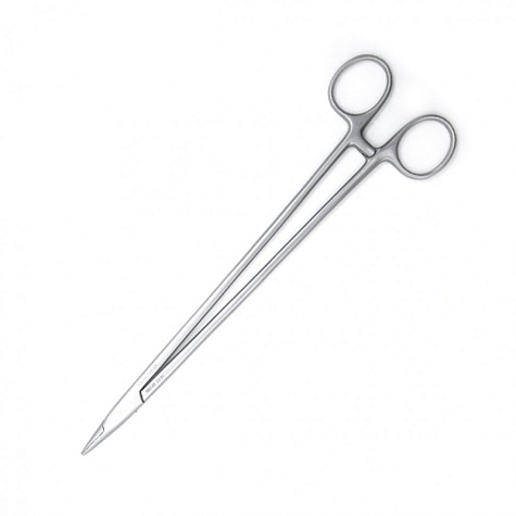 Иглодержатель MAYO-HEGAR, сосудистый, прямой, 250 мм (И-10-6р), МИЗТ