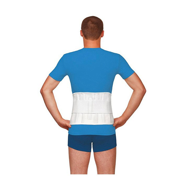 Бандаж фиксирующий компрессионный модель  1104 размер 2 (белый)