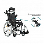 Инвалидная кресло-коляска механическая Ortonica Comfort 200