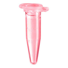 Пробирки Эппендорфа нестерильные 1,5 мл, диаметр 11 мм с защелкивающейся крышкой (красные)