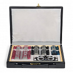 Набор пробных очковых линз с оправой на 103 линзы (металл)