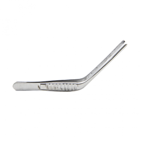 Пинцет ушной горизонтально-изогнутый, хирургический, 100 мм. Surgiwell