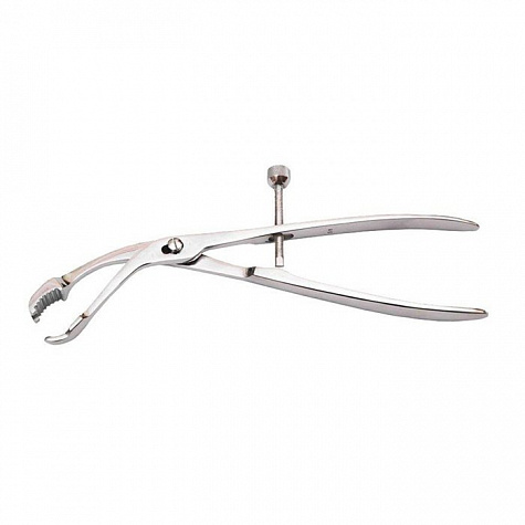 Костодержатель изогнутый, с длиной рабочей части 30 мм., Surgiwell