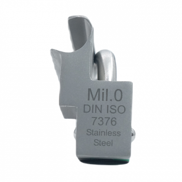 Клинок Miller №0 F. O. со сменным световодом в ларингоскоп KaWe