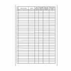 Журнал учета медицинских книжек (30 листов)