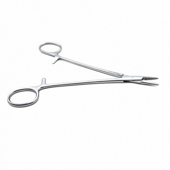 Иглодержатель HEGAR, общехирургический, прямой, 160 мм (И-10-1р), МИЗТ