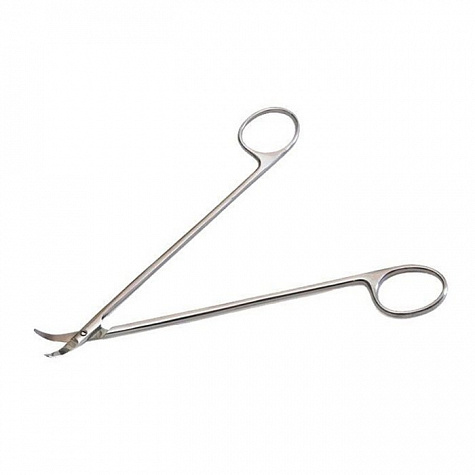 Ножницы сосудистые, вертикально-изогнутые по радиусу, 158 мм Sammar