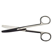 Ножницы тупоконечные вертикально изогнутые