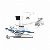 SILVERFOX 8000C-CRS0 Compact – стоматологическая установка с верхней подачей, без гидроблока и с мягкой обивкой