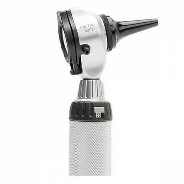 Отоскоп медицинский BETA 100 с рукояткой перезаряжаемой BETA 4 USB и Офтальмоскоп прямой медицинский BETA 200 в наборе Heine