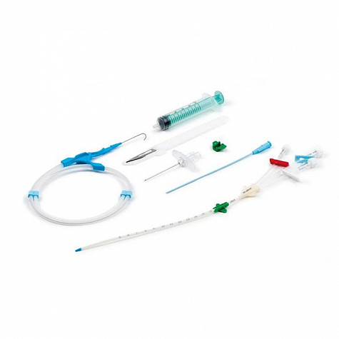 Набор по Cельдингеру 3-канальный, катетер - 5.5F, Balton