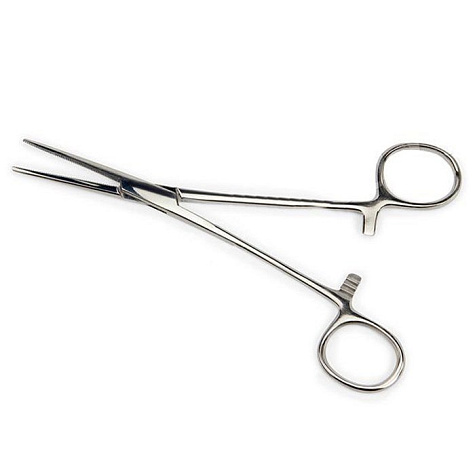 Зажим кровоостанавливающий зубчатый прямой №1