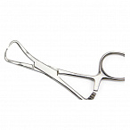 Зажим с кремальерой для операционного белья, 95 мм ПТО Медтехника