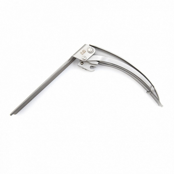 Клинок ларингоскопа MEGALIGHT FLAPLIGHT №3 F. O. с подвижным наконечником, с интегрированным световодом KaWe