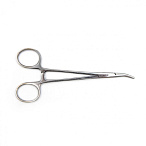 Зажим кровоостанавливающий "Москито", изогнутый по ребру, 160 мм. Surgiwell