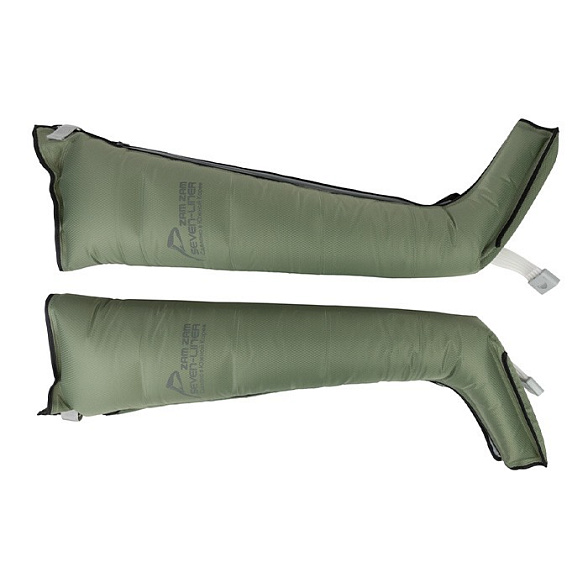 Аппарат для лимфодренажа WelbuTech HiZam-Premium – Стандартный комплект, размер XXL (треугольная стопа, хаки с нахлёстом)