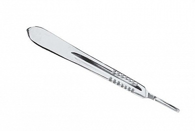 Ручка скальпеля большая, 130 мм (№ 4)