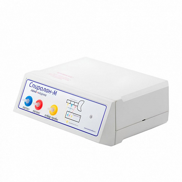 Прибор для функциональной оценки параметров дыхания "СПИРОЛАН-М" (стартовая комплектация с компьютером)