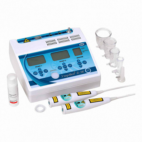 Аппарат свето-лазерно-вакуумной терапии Узормед®-Б-3К Ревитал