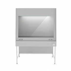 Вытяжной шкаф без тумбы и со столешницей из ЛДСП Теолаб НВ-1500 ШВ-М