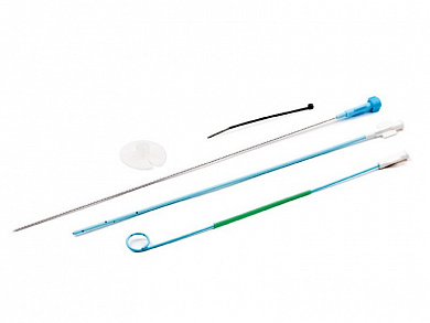 Комплект для трансдермального дренажа, одноступенчатый метод, катетер - 9F, Balton Польша (Катетер - прямой)