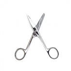 Ножницы хирургические детские, с одним острым концом, прямые, 125 мм, Surgiwell