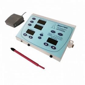 Игольчатый электроэпилятор «МикроТерм» (Флеш) Ручка красная 100 мм