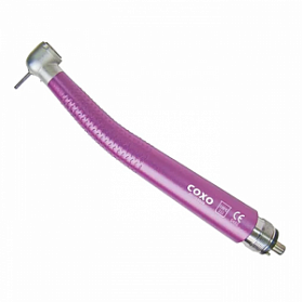 CX207-C1-3 - турбинный наконечник с одноточечным спреем, розовый цвет