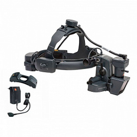 Офтальмоскоп налобный OMEGA 500 (с DV1) с ксенон-галогеновым освещением с принадлежностями (С-004.33.561), Heine