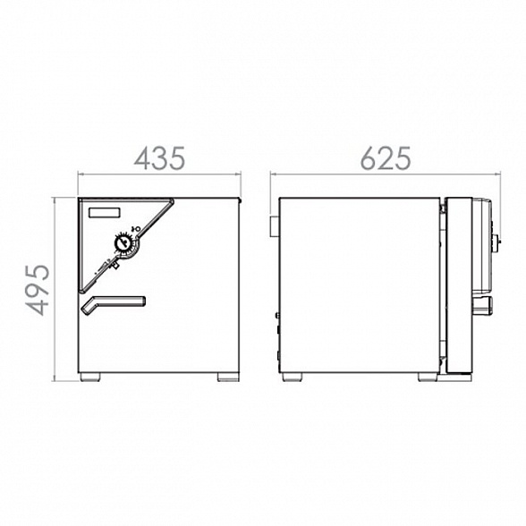 Стерилизатор Binder FD 23 с принудительной конвекцией (с вентилятором)
